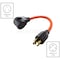 Ac Works 1.5FT Adapter NEMA L14-30 Plug 4-Prong 30A to NEMA 6-50R 50A 250V WDL1430650-018 - alternate 5